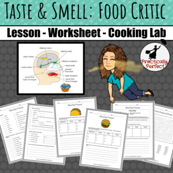 Preview of Taste and Smell: Being a Food Critic, FACS Food Lab Lesson- Family and Consumer 
