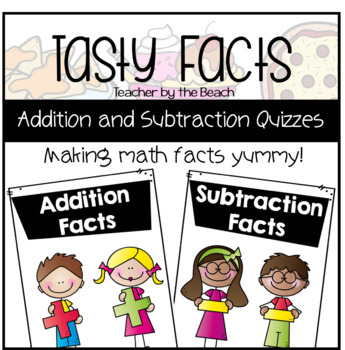 Preview of Tasty Math Facts - Addition and Subtraction