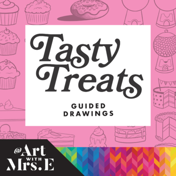 Preview of Tasty Treats Drawing Guide | How to Draw Sweets and Desserts 
