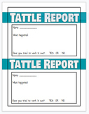 Tattle Report/ Reflection Sheet 