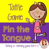 Pin the Tongue: A Tattle Tongue Game