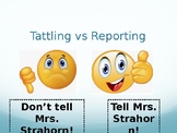 Tattle vs Report