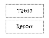 Tattle vs. Report Sorting Activity