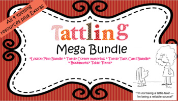 Preview of Tattling Mega Bundle- Extra Freebies! Save more by Bundling