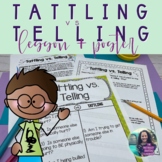 Tattling vs Telling Activities