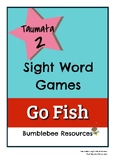 Taumata 2 Sight Words Games: Go Fish
