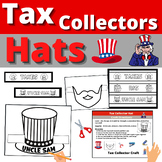 Tax Collector Hat Crown Craft Uncle Sam Taxes Coloring Act