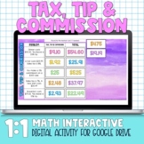 Tax, Tip and Commission Digital Practice Activity