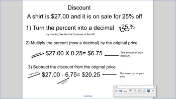 Preview of Tax Tip and Discount Guide