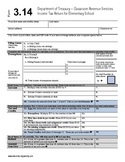 Taxes - Classroom Economy Tax Worksheet for Kids!