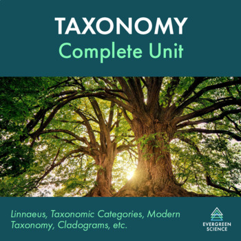 Preview of Taxonomy Complete Unit