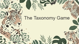 Taxonomy Game and Vocabulary