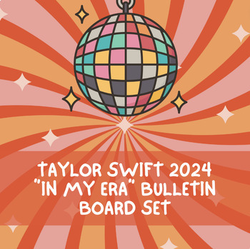 Preview of Taylor Swift 2024 "In My Era" Bulletin Board Set