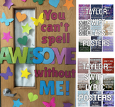 Taylor Swift Bundle - Class Rules, Motivational Posters, a
