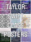 Taylor Swift Class Rules (Editable)