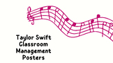 Taylor Swift Classroom Management Posters