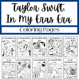 Taylor Swift Coloring Pages | In My Eras Era