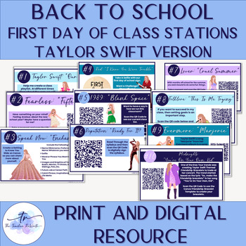 Preview of Taylor Swift First Day Stations
