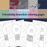 Taylor Swift Friendship Bracelets Coloring pages/Eras Tour