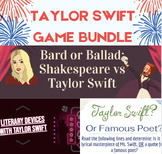 Taylor Swift Game Set (3 Google Slides Interactive Games)
