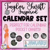 Taylor Swift Inspired Classroom Calendar Set