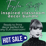 Taylor Swift Inspired Classroom Decor | Secondary ELA Bull