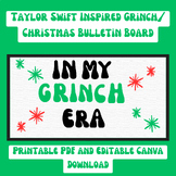 Taylor Swift Inspired Grinch Inspired Christmas Bulletin B