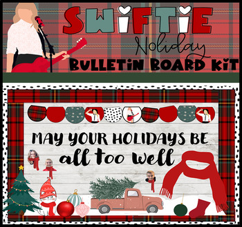 Christmas/Holiday Themed Bulletin Board Decor--Taylor Swift Inspired