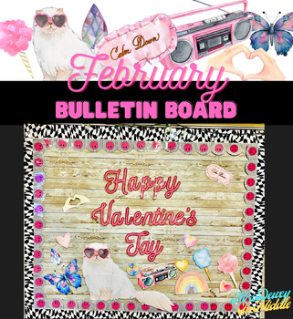 Preview of Taylor Swift Inspired Valentine's Bulletin Board