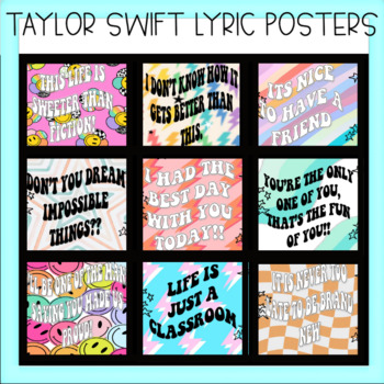 Taylor Swift Classroom Expectation - Image to u