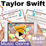 Taylor Swift Womens History Month Game 13 Questions, Music