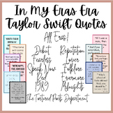 Taylor Swift Quotes: The Eras Era - All Eras