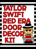 Taylor Swift Red Era Bulletin Board Kit Classroom Door Decor Set