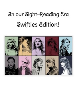 Preview of Taylor Swift Sight Reading! Perfect for Middle/High School Choirs