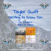 Taylor Swift Themed Getting to Know You Ice Breakers