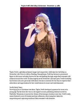 Taylor Swift's Birthday Celebration - December 13, 1989 by ...