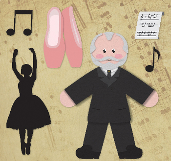 Preview of Tchaikovsky - Famous Composers Clip Art Set