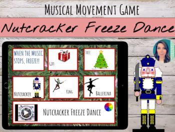 Preview of Tchaikovsky's Nutcracker Freeze Dance | Music & Movement Game