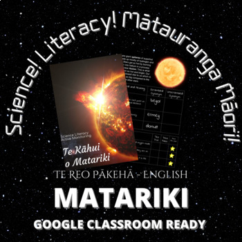 Preview of Te Kāhui o Matariki Intro - Science Literacy: Active Monitoring