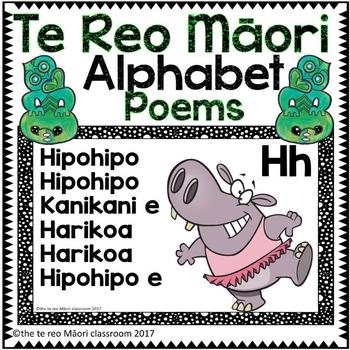Preview of Te Reo Māori Alphabet Poems