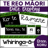 Te Reo Māori Date Display for Daily Interchangeable Use - 