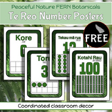 Te Reo NUMBER Posters 0-20 and TENS 10-100 (With Ten Frame