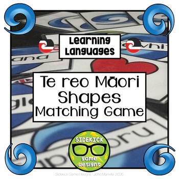 Preview of Te reo Māori - Shapes Matching Game
