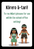 Te reo Māori phrases to use in the school office! FREEBIE!