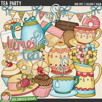 tea party clip art