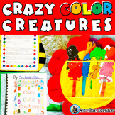 Teach Color Words with Crazy Color Creatures Activities Wo