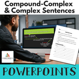 Teach Complex & Compound-Complex Sentences! PowerPoint & W