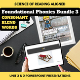 Consonant Blends 1st Grade Phonics Curriculum Bundle 3 | S