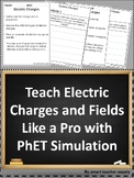 Teach Electric Charges and Fields with PhET Simulation - W