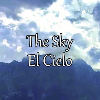 Preview of English/Spanish phrases about the sky in “El Cielo Hermoso” bilingual song